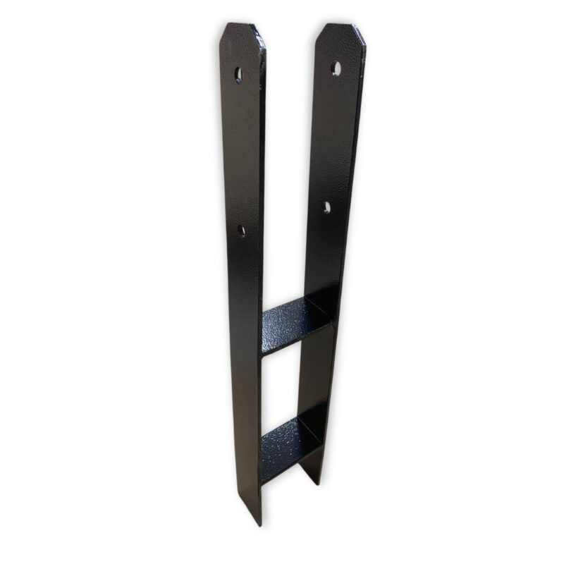 Powder coated stabilizing anchor + screws