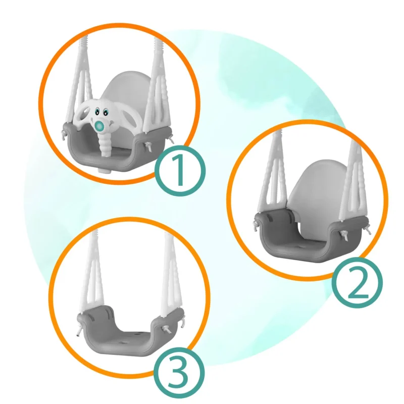 Huśtawka kubełkowa modułowa 3w1