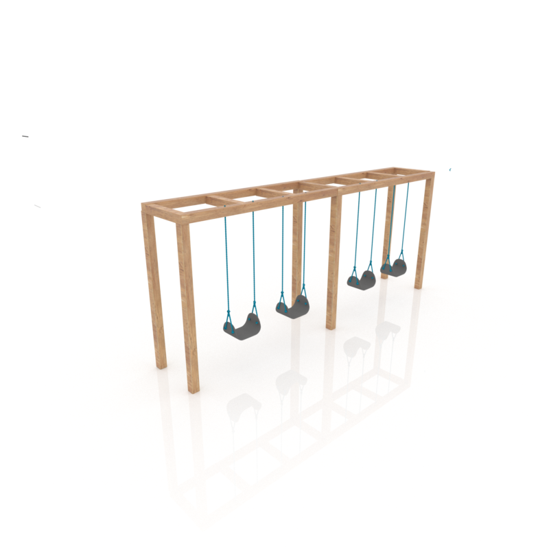 Huśtawka wolnostojąca podwójna