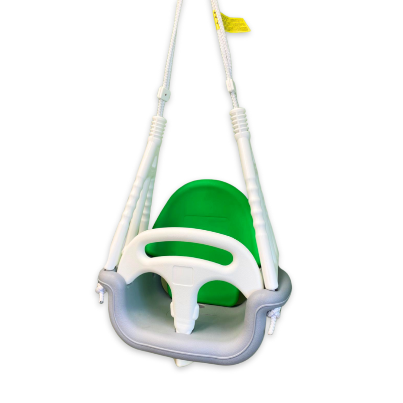 Bucket swing gray-green 3in1