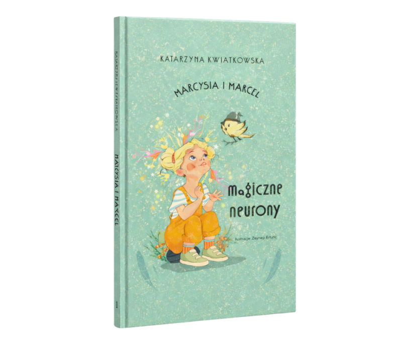 Książka dla dzieci: „Marcysia i Marcel. Magiczne neurony” - Katarzyna Kwiatkowska - PRZEDSPRZEDAŻ